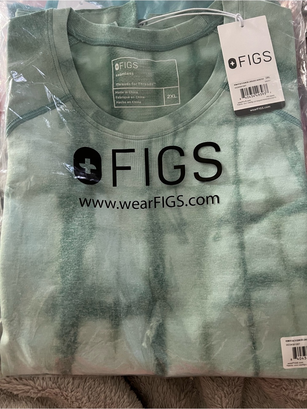 NWT Figs 2XL Salta LS